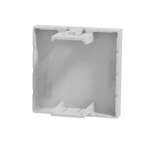 Заглушка 45х45 , алюминий, 2 модуля, Unica New Schneider NU986630