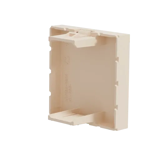 Заглушка 45х45 , бежевый, 2 модуля, Unica New Schneider NU986644