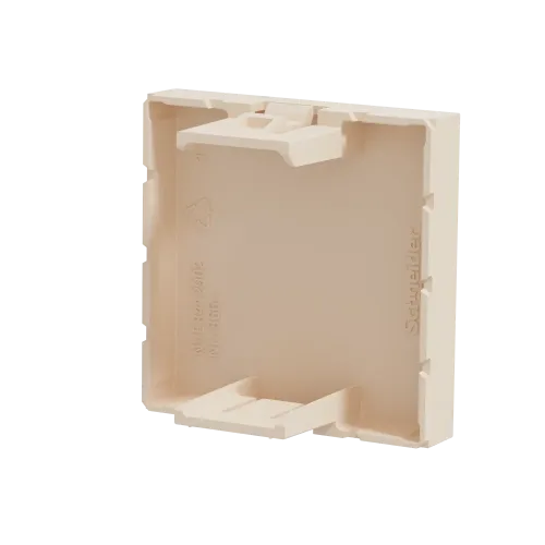 Заглушка 45х45 , бежевый, 2 модуля, Unica New Schneider NU986644
