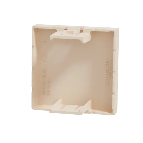 Заглушка 45х45 , бежевый, 2 модуля, Unica New Schneider NU986644