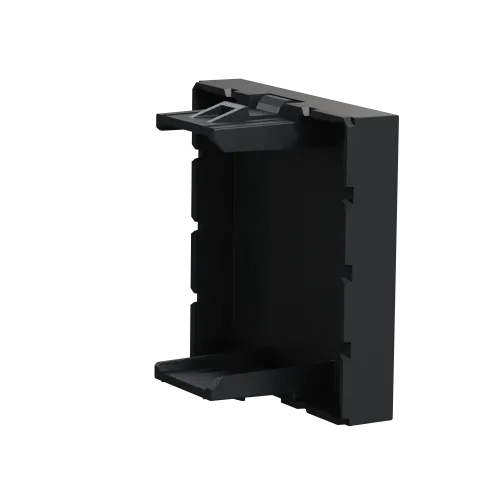 Заглушка 45х45 , антрацит, 2 модуля, Unica New Schneider NU986654