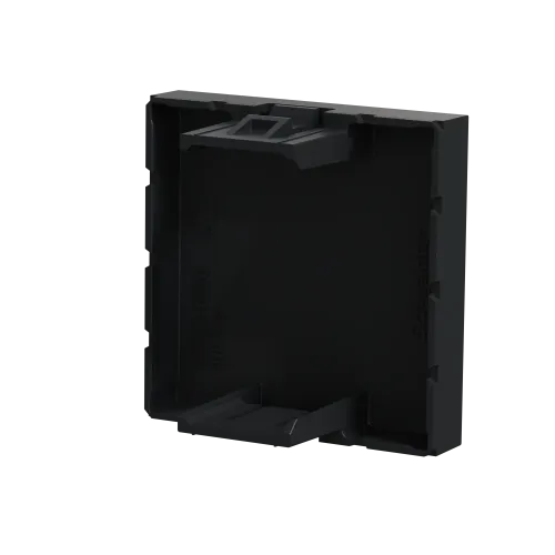 Заглушка 45х45 , антрацит, 2 модуля, Unica New Schneider NU986654