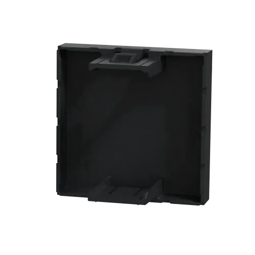 Заглушка 45х45 , антрацит, 2 модуля, Unica New Schneider NU986654