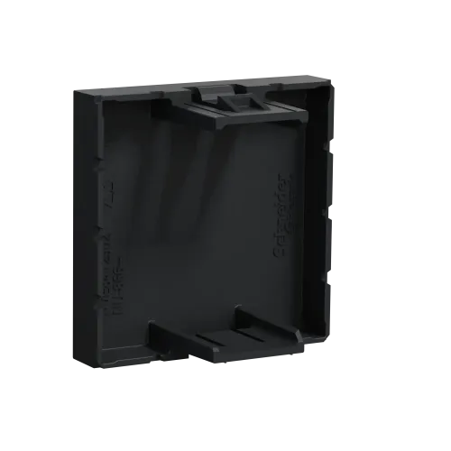 Заглушка 45х45 , антрацит, 2 модуля, Unica New Schneider NU986654