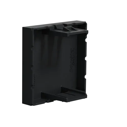 Заглушка 45х45 , антрацит, 2 модуля, Unica New Schneider NU986654