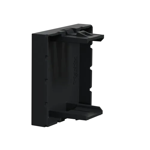 Заглушка 45х45 , антрацит, 2 модуля, Unica New Schneider NU986654