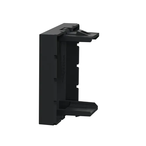 Заглушка 45х45 , антрацит, 2 модуля, Unica New Schneider NU986654