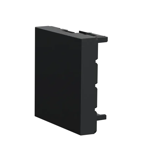 Заглушка 45х45 , антрацит, 2 модуля, Unica New Schneider NU986654