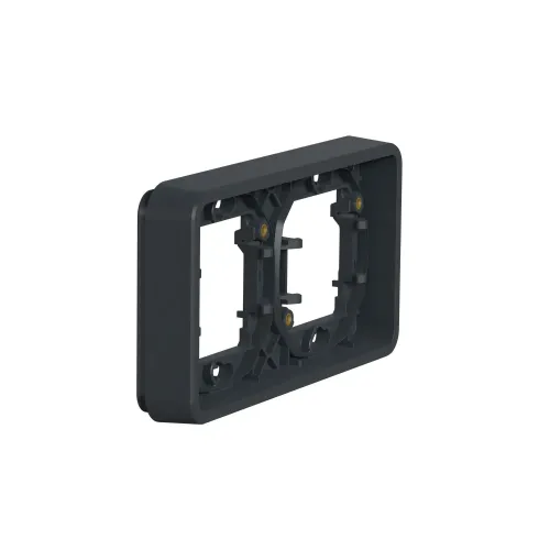 Рамка 2 поста IP55, черный, Mureva Styl Schneider MUR34101