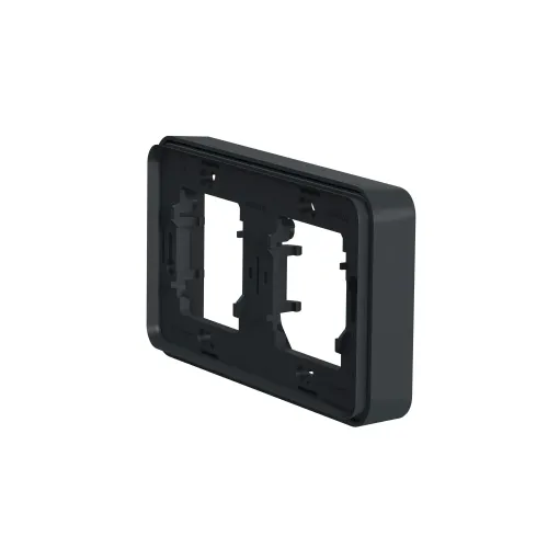 Рамка 2 поста IP55, черный, Mureva Styl Schneider MUR34101