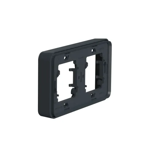 Рамка 2 поста IP55, черный, Mureva Styl Schneider MUR34101