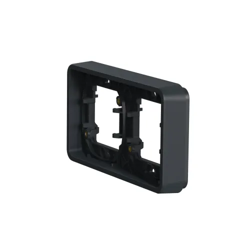 Рамка 2 поста IP55, черный, Mureva Styl Schneider MUR34101