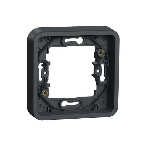Рамка 1 пост IP55, черный, Mureva Styl Schneider MUR34107