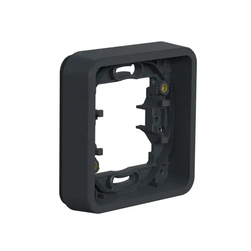 Рамка 1 пост IP55, черный, Mureva Styl Schneider MUR34107