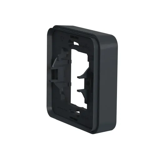 Рамка 1 пост IP55, черный, Mureva Styl Schneider MUR34107
