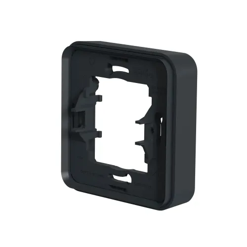 Рамка 1 пост IP55, черный, Mureva Styl Schneider MUR34107