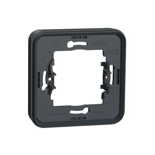 Рамка 1 пост IP55, черный, Mureva Styl Schneider MUR34107