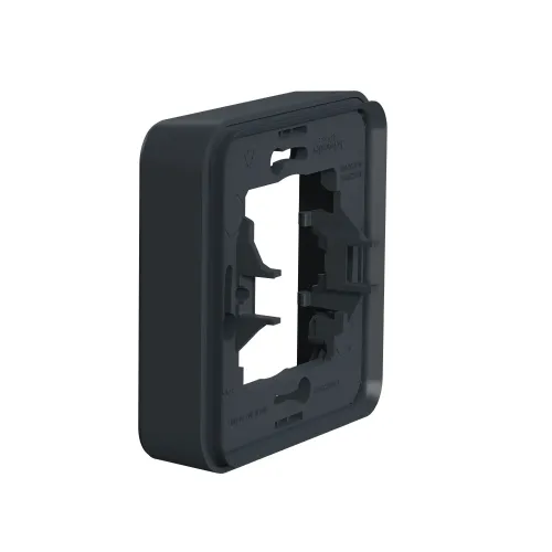 Рамка 1 пост IP55, черный, Mureva Styl Schneider MUR34107