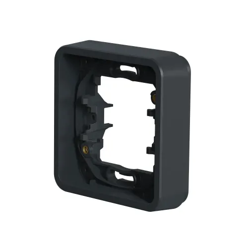 Рамка 1 пост IP55, черный, Mureva Styl Schneider MUR34107
