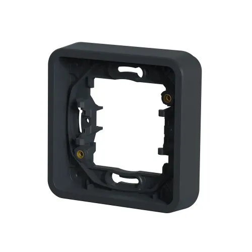 Рамка 1 пост IP55, черный, Mureva Styl Schneider MUR34107