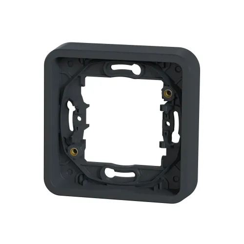 Рамка 1 пост IP55, черный, Mureva Styl Schneider MUR34107