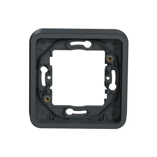 Рамка 1 пост IP55, черный, Mureva Styl Schneider MUR34107