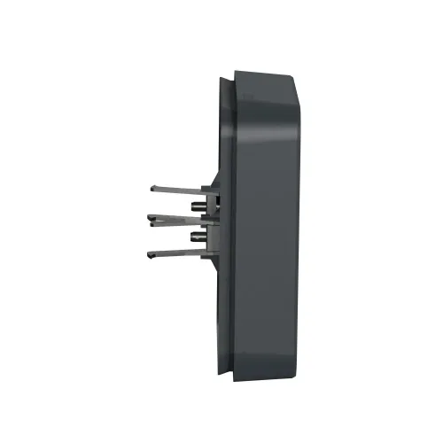Рамка 1 пост с монтажными лапками IP55, черный, Mureva Styl Schneider MUR34108