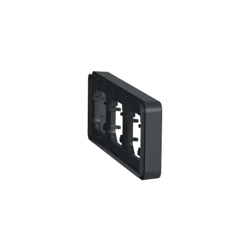 Рамка 3 поста IP55, черный, Mureva Styl Schneider MUR34109