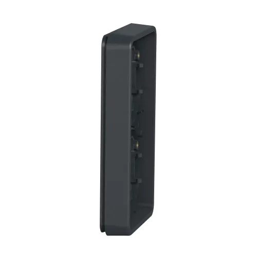 Рамка 2 поста, вертикальная IP55, черный, Mureva Styl Schneider MUR34151