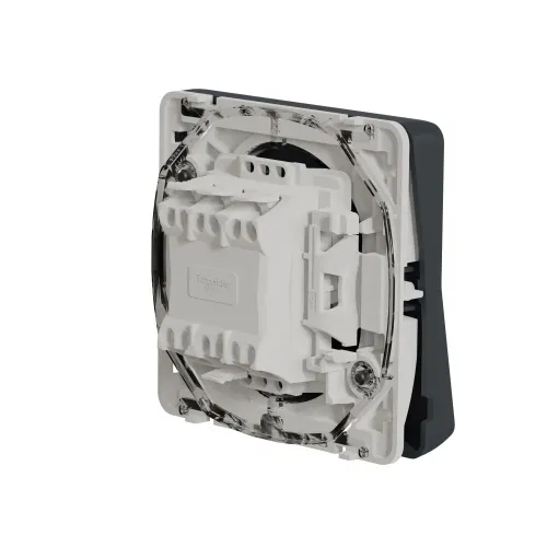 Перекрестный переключатель IP55, черный, Mureva Styl Schneider MUR35020
