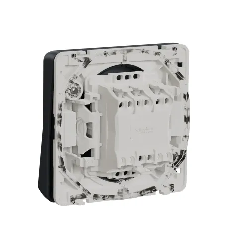 Перекрестный переключатель IP55, черный, Mureva Styl Schneider MUR35020