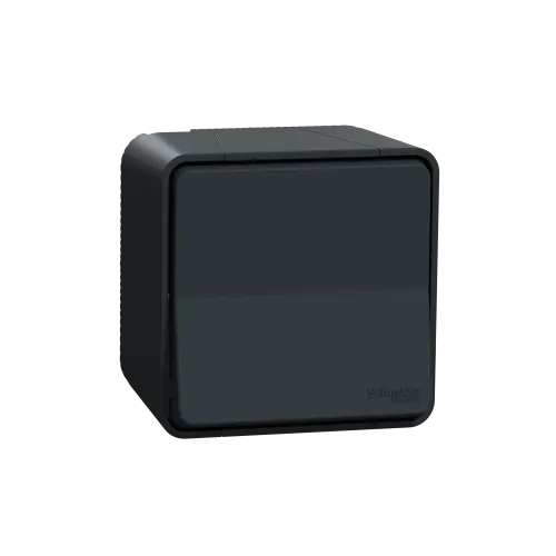 Переключатель накладной IP55, черный, Mureva Styl Schneider MUR35021