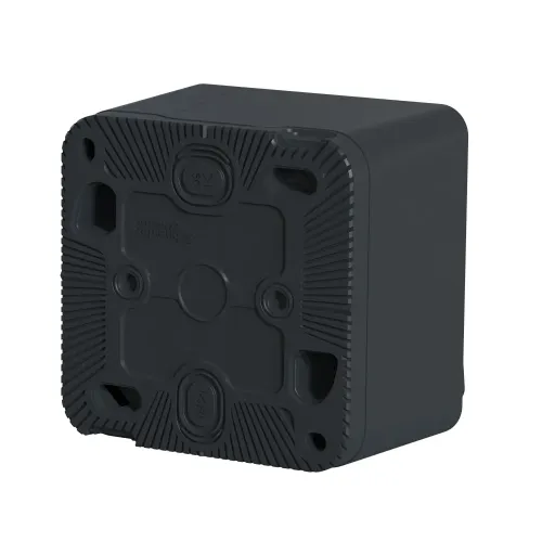 Кнопка накладная IP55, черный, Mureva Styl Schneider MUR35026