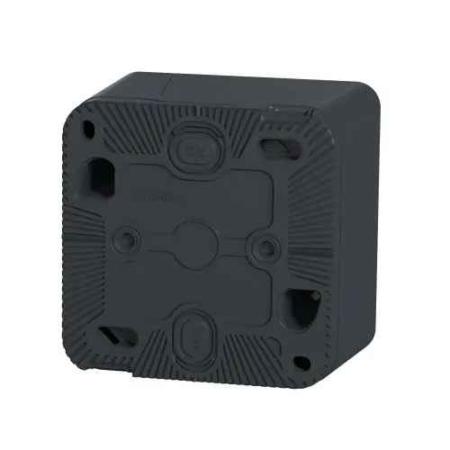 Кнопка накладная IP55, черный, Mureva Styl Schneider MUR35026