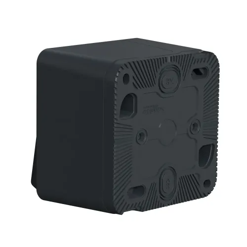 Кнопка накладная IP55, черный, Mureva Styl Schneider MUR35026
