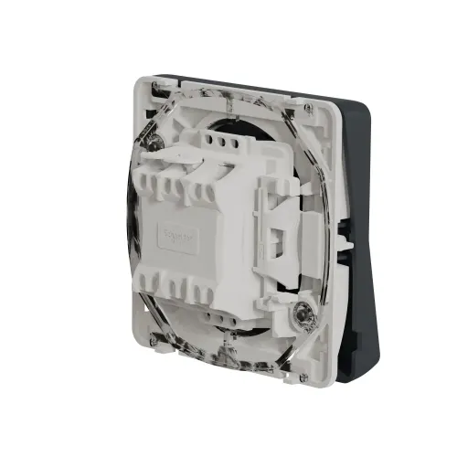 Кнопка IP55, черный, Mureva Styl Schneider MUR35027