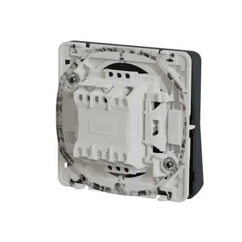 Кнопка IP55, черный, Mureva Styl Schneider MUR35027