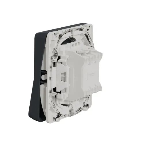 Кнопка IP55, черный, Mureva Styl Schneider MUR35027
