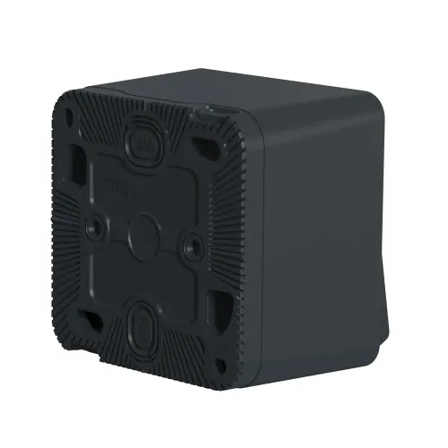 Кнопка с подсветкой накладная IP55, черный, Mureva Styl Schneider MUR35028