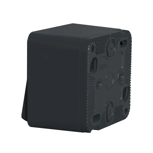 Кнопка с подсветкой накладная IP55, черный, Mureva Styl Schneider MUR35028