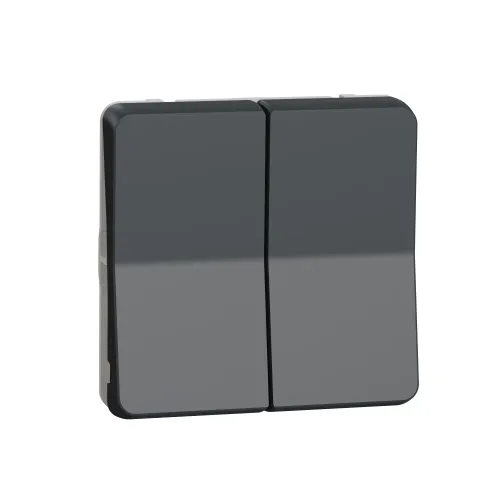 Механизм управления жалюзи IP55, черный, Mureva Styl Schneider MUR35042