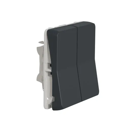 Механизм управления жалюзи IP55, черный, Mureva Styl Schneider MUR35042