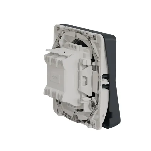 Механизм управления жалюзи IP55, черный, Mureva Styl Schneider MUR35042