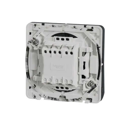 Механизм управления жалюзи IP55, черный, Mureva Styl Schneider MUR35042