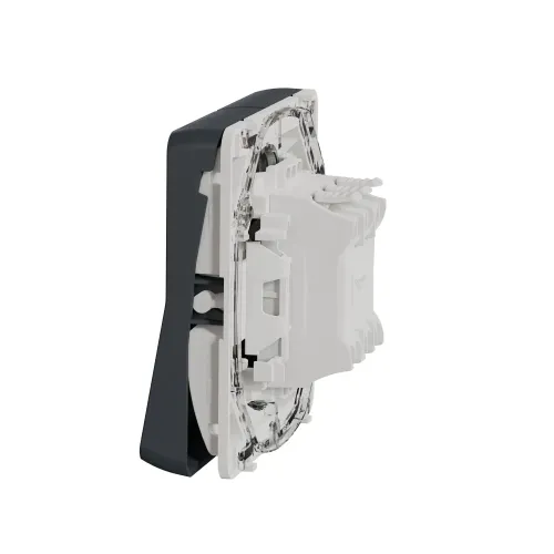 Механизм управления жалюзи IP55, черный, Mureva Styl Schneider MUR35042