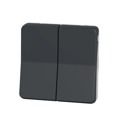 Механизм управления жалюзи IP55, черный, Mureva Styl Schneider MUR35042