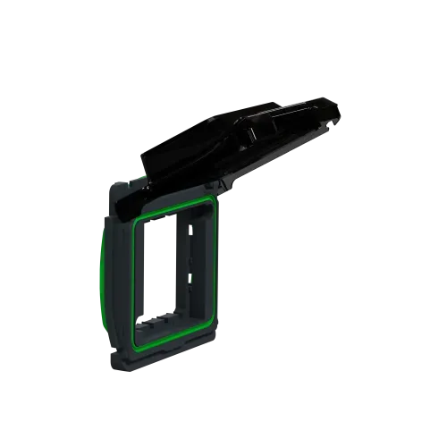 Адаптер для механизмов Unica New IP55, черный, Mureva Styl Schneider MUR35110