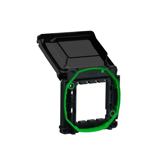 Адаптер для механизмов Unica New IP55, черный, Mureva Styl Schneider MUR35110