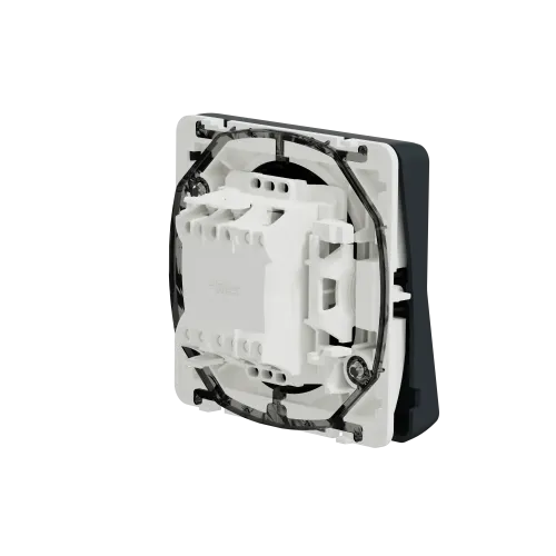 Переключатель IP55, черный, Mureva Styl Schneider MUR37021