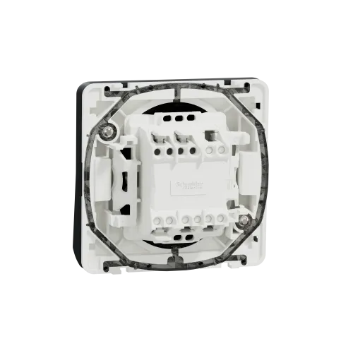 Переключатель IP55, черный, Mureva Styl Schneider MUR37021